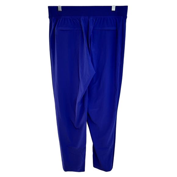 Athleta Brooklyn Mid Rise Ankle Pant Womens Size 10 Tall Blue Purplish Long - Picture 4 of 8